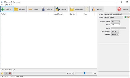 Kabuu Audio Converter