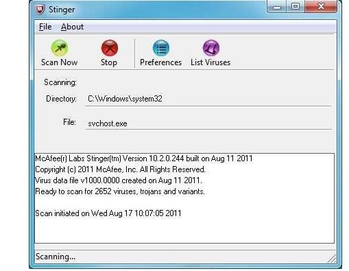 McAfee Stinger x64
