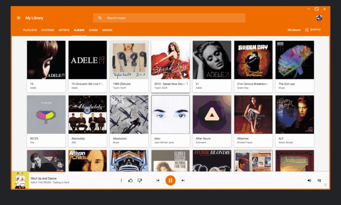 Google Play Music Desktop Player