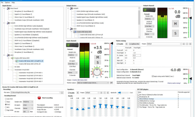 DS WASAPI ASIO Router Mixer