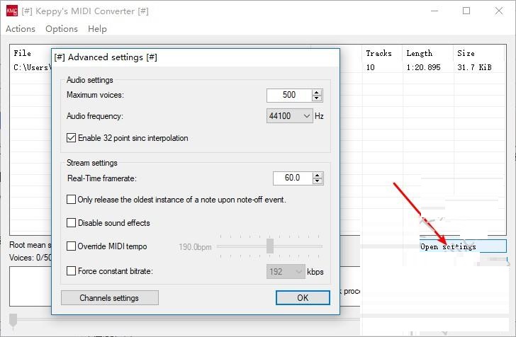Keppys MIDI Converter