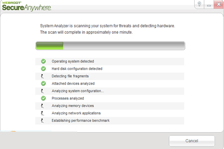 Webroot System Analyzer